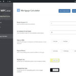WPCasa Mortgage Calculator Settings